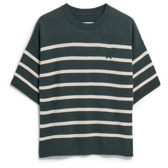 Armedangels Stripe Linen Blend Sweater Pullover f&uuml;r Damen | blau