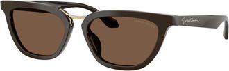 Giorgio Armani 0Ar 8253U - unisex - Zonnebrillen - Bruin - 54 MM - Accessoires