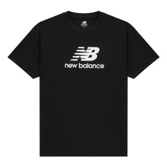 New Balance Essential Logo T-shirt Asia Sizing Black AMT31541-BK