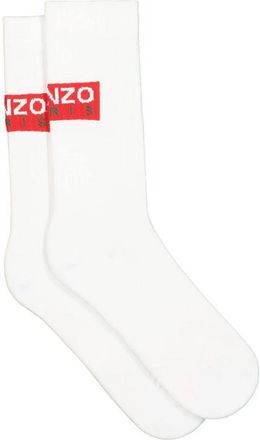 Kenzo Mens Stretch Cotton Logo Socks, Brand Size 36