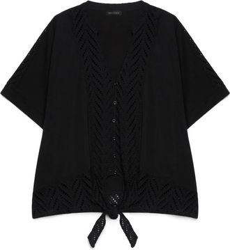 Fiorella Rubino Blouses - Dames - Blouses - Zwart - L - Overhemden