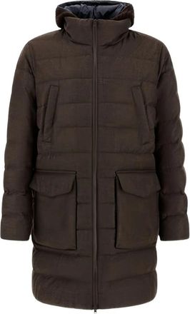 Herno Pocket Jacket - Heren - Parka Jassen - Bruin - XL - Jassen