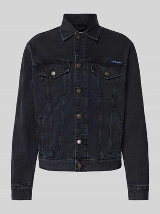 Pepe Jeans London Regular Fit Jeansjacke aus reiner Baumwolle in Jeansblau, Gr&ouml;&szlig;e S