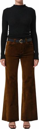 Citizens Of Humanity Kimberly 70s Flare Leg Pants In Golden