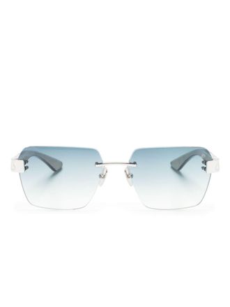 Maybach Eyewear Magic I rimless sunglasses - Blue