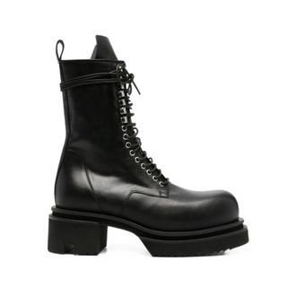 Rick Owens Heren, Schoenen, Zwart, Maat: 42 EU Leer
