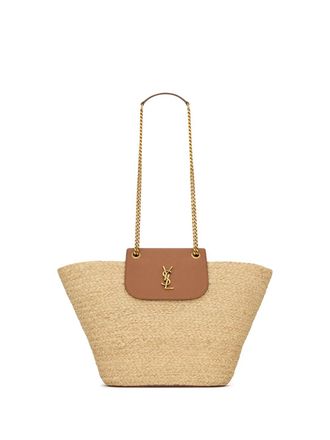 Saint Laurent Manon Raffia Bag