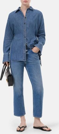 Closed Milo Straight Jeans In Midblue