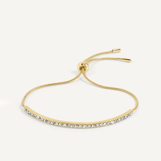 Radley London Alba Place Stone Set And Smooth Friendshi Gold - RYJ3636S