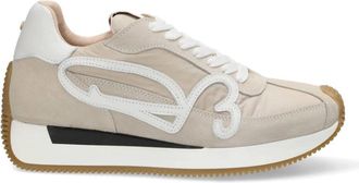 Fred De La Bretoniere Yentl Sign Mix Sneakers - Dames - Sneakers - Beige - 37 EU - Schoenen