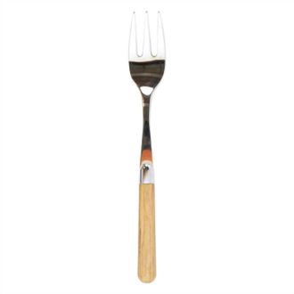 Vietri Albero Serving Fork In Oak