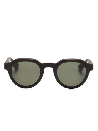 Mykita Dia round-frame sunglasses - unisex - Acetate - 47 - Brown