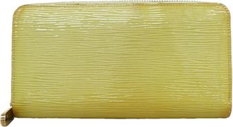 Louis Vuitton Green Long Wallet (Bi-Fold) (Pre-Owned)