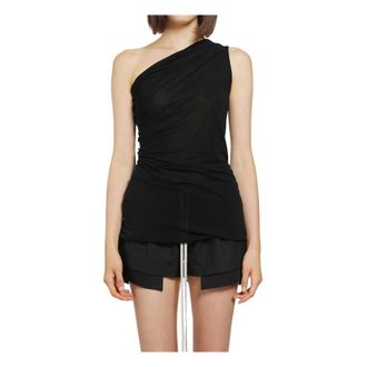 Rick Owens Dames, Tops, Zwart, Maat: XS Zijde