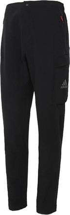 adidas Casual Sports Woven Fleece Cargo Long Pants Black GN7352
