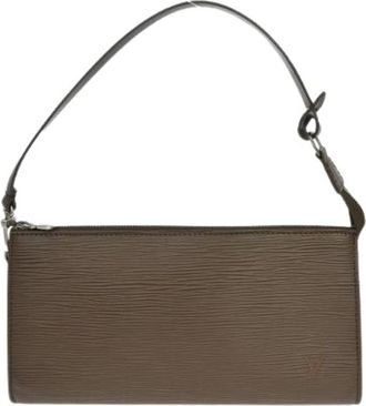 Louis Vuitton Pre-owned Shoulder Bags, female, Brown, Size: ONE SIZE Pre-owned Pochette accessoires