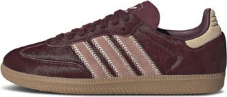 adidas (WMNS) adidas Samba OG Maroon Sand Strata Pony JP5330