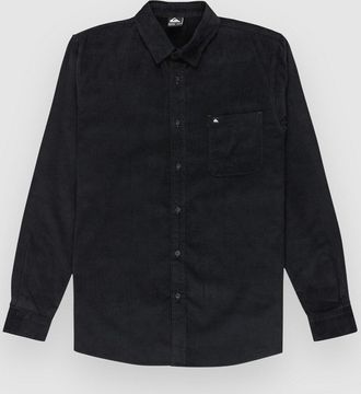 Quiksilver Smoke Trail Cord Hemd schwarz