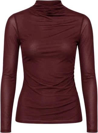 Freebird by Steven Tally Long Sleeve Top - Dames - Tops - Rood - Maat: XS Poliester