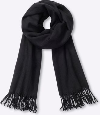 Heine Modeschal HEINE, Damen, schwarz, Viskose, Modet&uuml;cher Modeschal