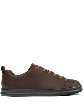 Camper leather lace-up sneakers - Brown