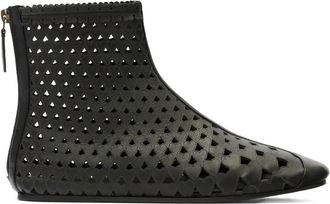 Isabel Marant Stivali traforati Ferix - Nero