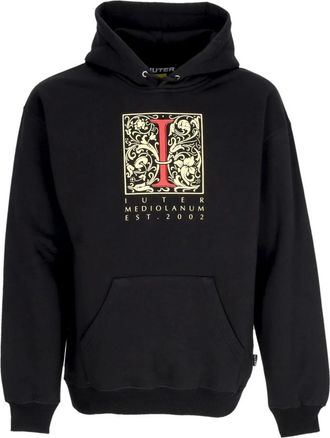 Iuter Iuter, Heren, Sweatshirts & Hoodies, Zwart, Maat: XS Katoen