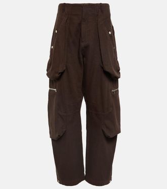 Jacquemus Le Cargo Croissant cotton cargo pants