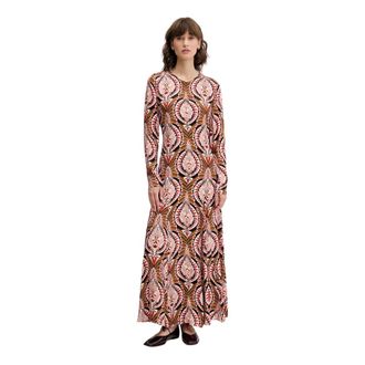 Farm Rio Abito Lungo Svasato - - Dresses - Donna - Multicolore - L
