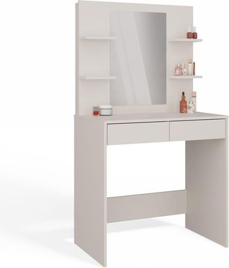Topeshop Hermoso Inodoro Con Espejo De Maquillaje Marina 4p + Office 2s Kashmir