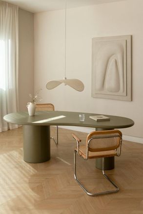 Sklum Sklum - Mesa De Comedor Ovalada En Mdf (220x115 Cm) Billie