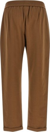 Brunello Cucinelli Womens Brown Cotton Joggers (workout Pants)