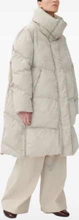 Annette G&ouml;rtz Cappotto imbottito a fiori Amos - Toni neutri