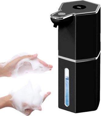 OEM Dispensador Autom&aacute;tico De Jab&oacute;n - Dispensador Sin Contacto - Funcionamiento Higi&eacute;nico - Cuatro Dosis Ajustables - 360 Ml - Negro