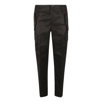 Alexander McQueen Alexander McQueen, Straight Trousers, male, Black, Size: L Alexander McQueen Trousers Black
