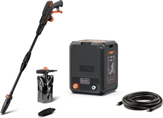 Black+Decker Black+decker Hidrolimpiadora De Alta Presi&oacute;n Bxpw1700c Compacta, Para Coches Y Exteriores Del Hogar (1700 W, 130 Bar, 450 L/h)