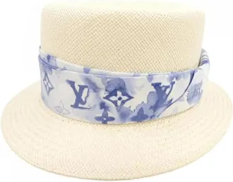 Louis Vuitton Pre-owned Accessories, male, Beige, Size: ONE SIZE Pre-owned Hat