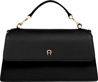 Aigner Zita Sling Bag - Dames - Handtassen - Zwart - ONE Size - Leer - Tassen