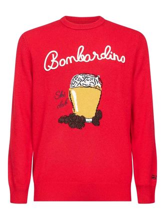 MC2 Saint Barth Sweater met ronde hals - Rood