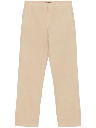 Aspesi straight-leg chinos - men - Cotton/Linen/Flax - 46 - Neutrals
