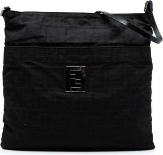 Fendi Pre-owned Shoulder Bags, female, Black, Size: ONE SIZE Pre-owned Convertible Shoulder Bag