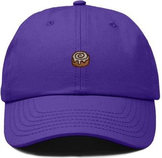 Dalix Cinnamon Roll Dad Cap in Purple at Nordstrom
