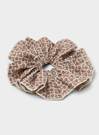 Simons Womens Floral tapestry large scrunchie