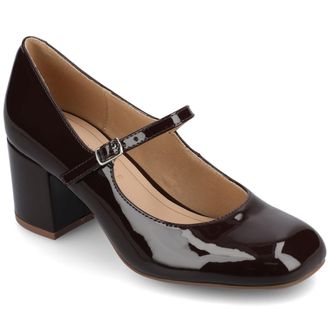 Journee Collection Women & apos;s Okenna Medium and Wide Width Pumps