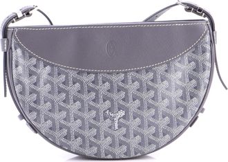 Goyard Hirondelle Shoulder Bag Coated Canvas and Leather