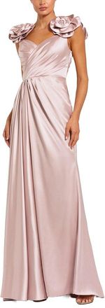 Mac Duggal 3D Flower Long Dress