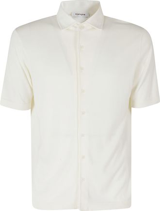 KANGRA Butter Short Sleeve Cotton Sweater Polo Shirt