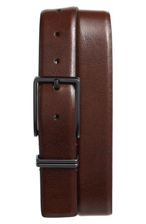 Ted Baker Leather Belt in Brown at Nordstrom Rack, Size 34