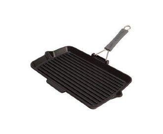 Staub Parrilla De Fundici&oacute;n Negra 34 X 21 Cm Alta Calidad