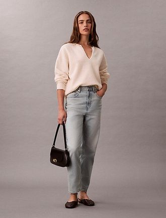 Calvin Klein High Rise Tapered Jeans